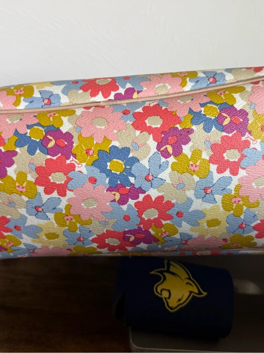 Floral Coach Tote